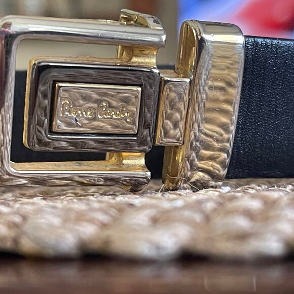 Vintage Pierre Cardin men belt Sz 40 - Picture 10 of 11